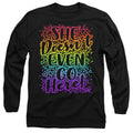 Mean Girls Doesnt Go Here Mens Long Sleeve Shirt Black Officially Licensed