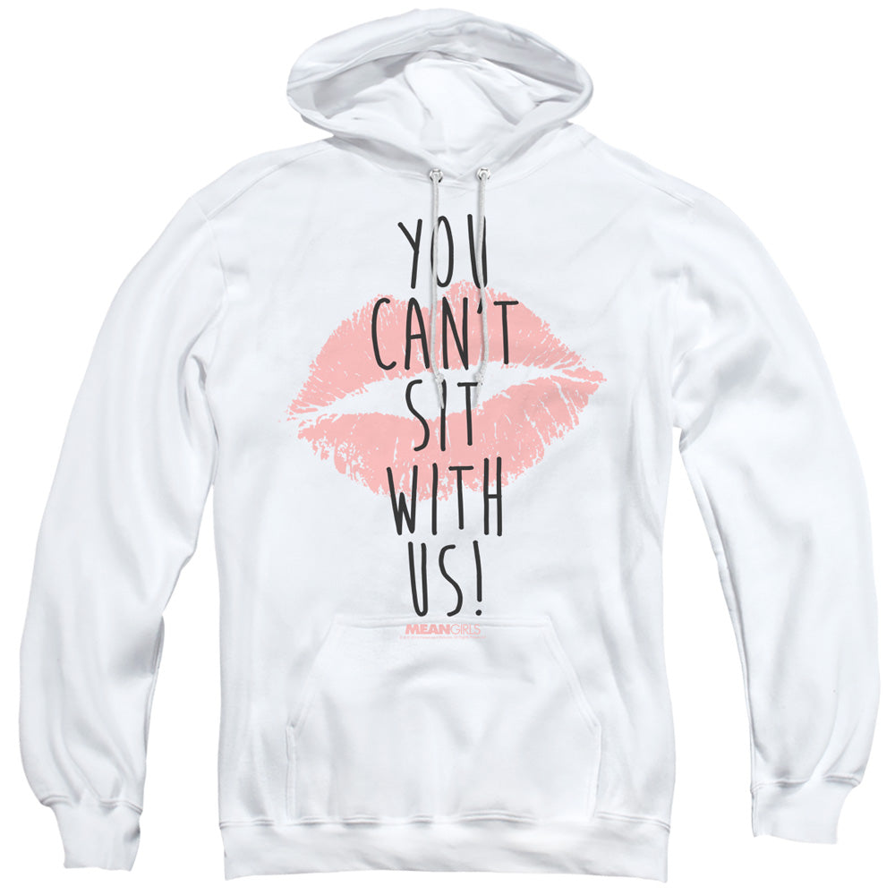 Mean Girls You Cant Sit With Us Mens Hoodie White Officially Licensed
