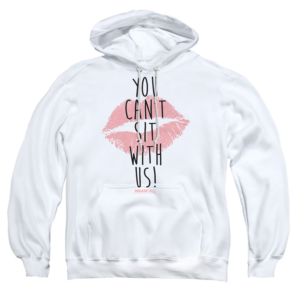 Mean Girls You Cant Sit With Us Mens Hoodie White Officially Licensed