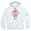 Mean Girls You Cant Sit With Us Mens Hoodie White Officially Licensed
