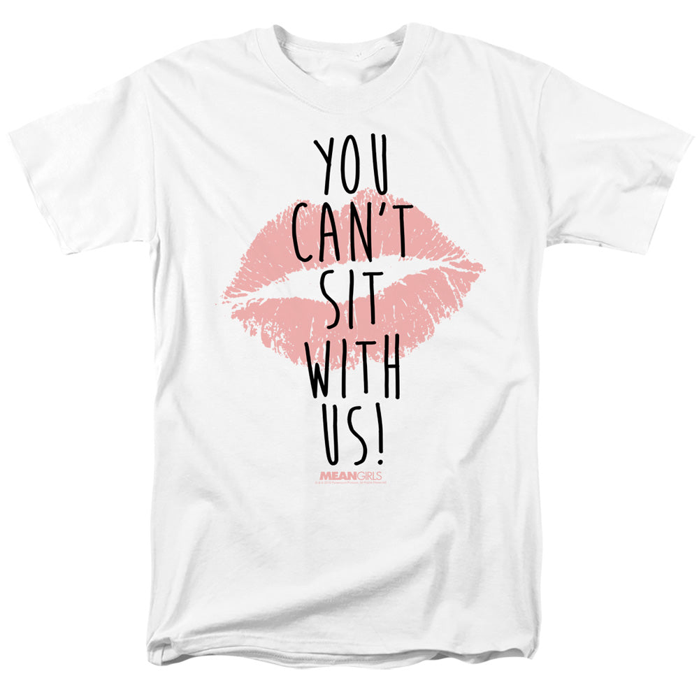 Mean Girls You Cant Sit With Us Mens T Shirt White Officially Licensed