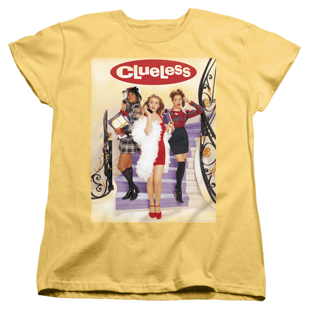 Clueless Clueless Poster Womens T Shirt Banana Officially Licensed