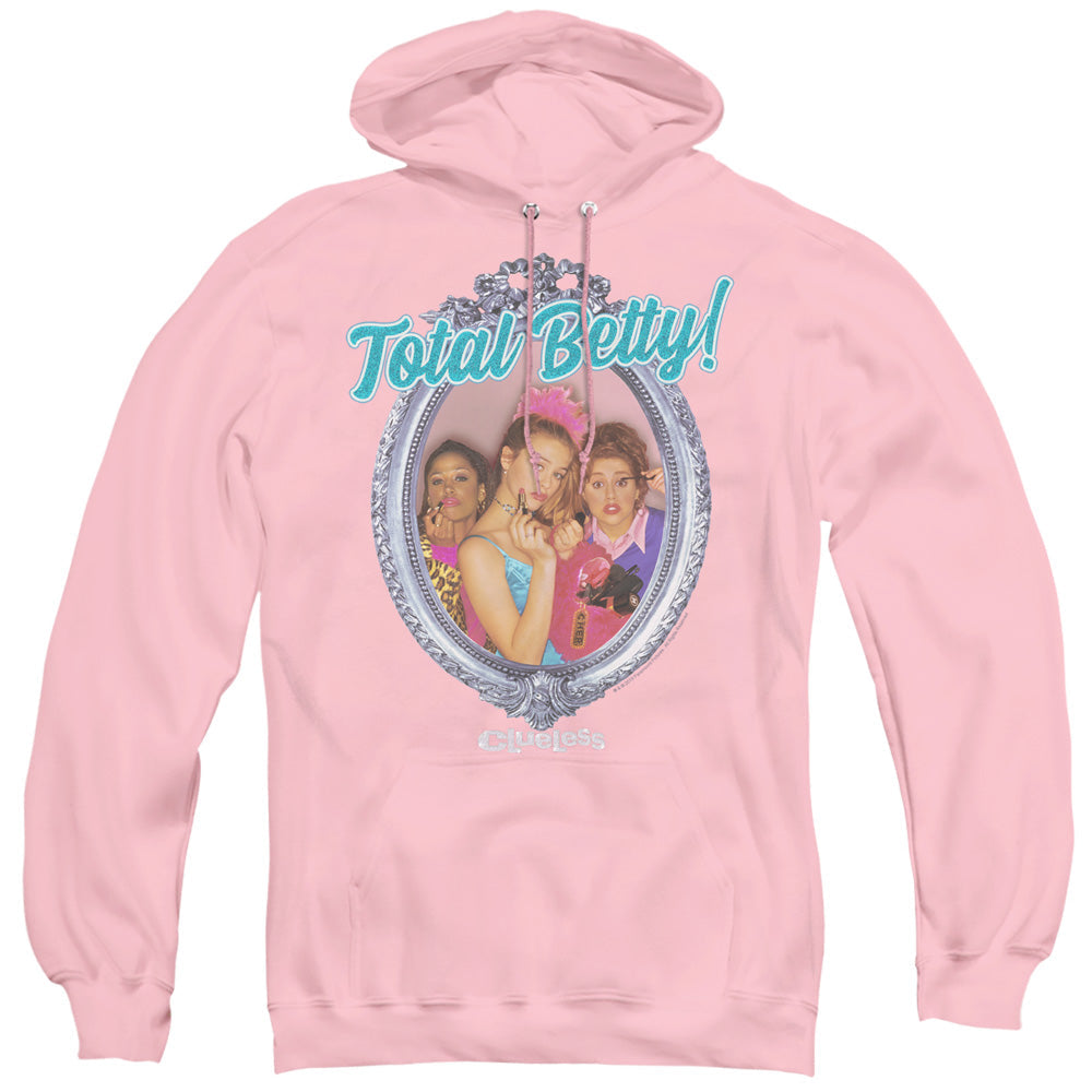 Clueless Total Betty Mens Hoodie Pink Officially Licensed