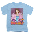 Clueless Totally Buggin Kids Youth T Shirt Light Blue Officially Licensed