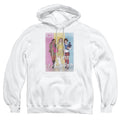 Clueless Whatever Mens Hoodie White Officially Licensed
