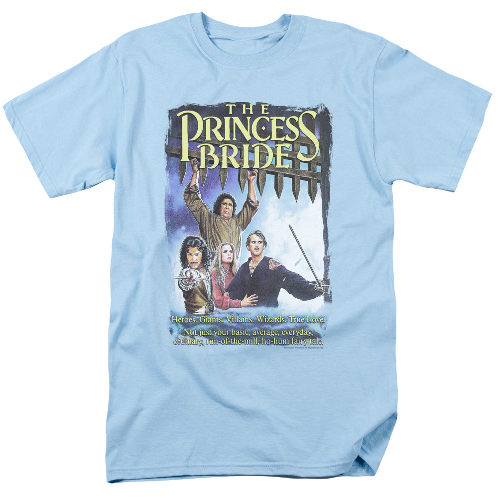 The Princess Bride Alt Poster Mens T Shirt Light Blue Officially Licensed