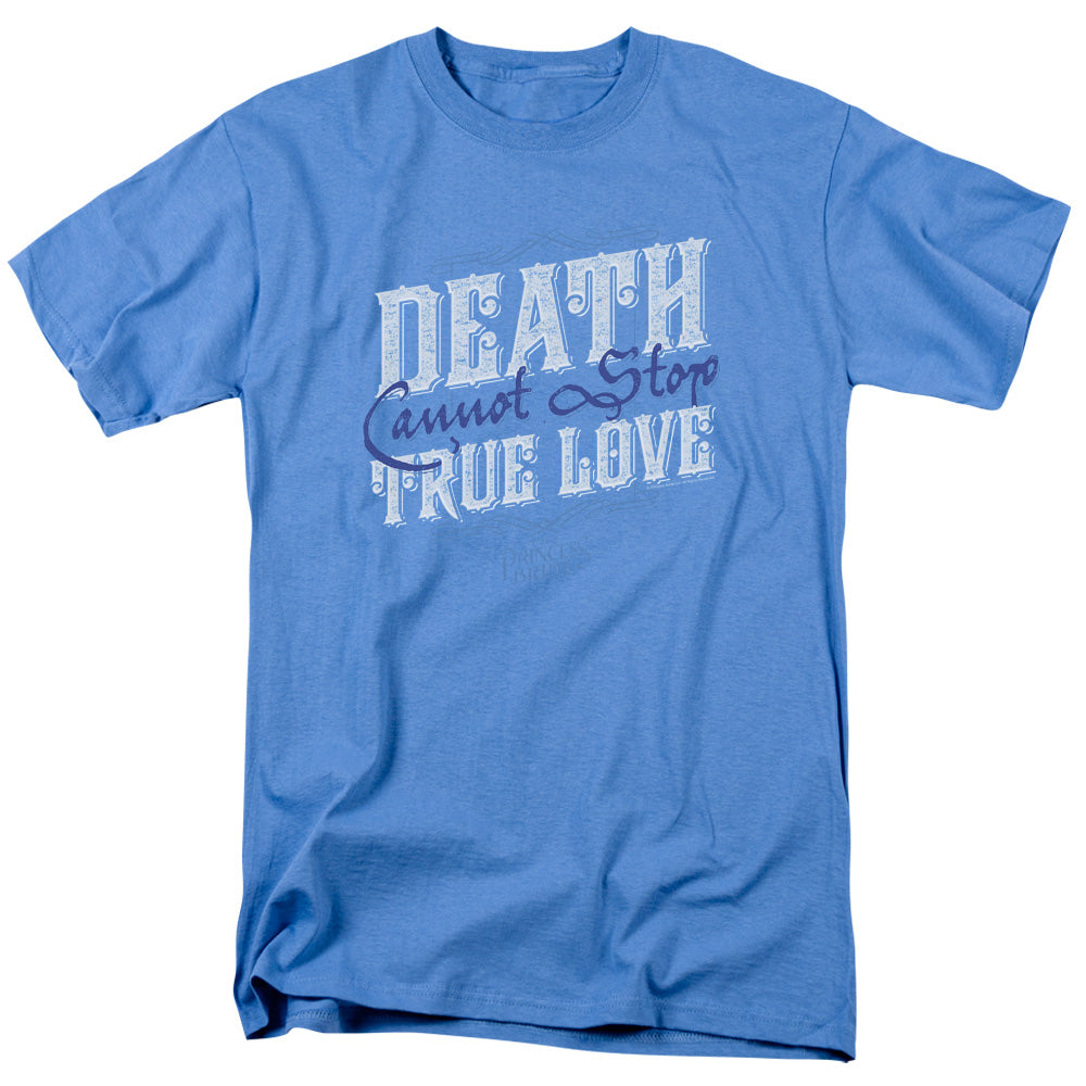 The Princess Bride Love Over Death Mens T Shirt Carolina Blue Officially Licensed