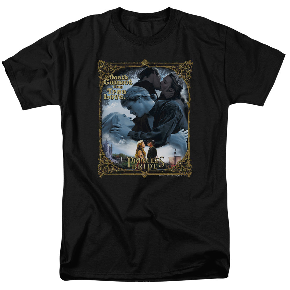 The Princess Bride Death Cannot Stop True Love Mens T Shirt Black Officially Licensed