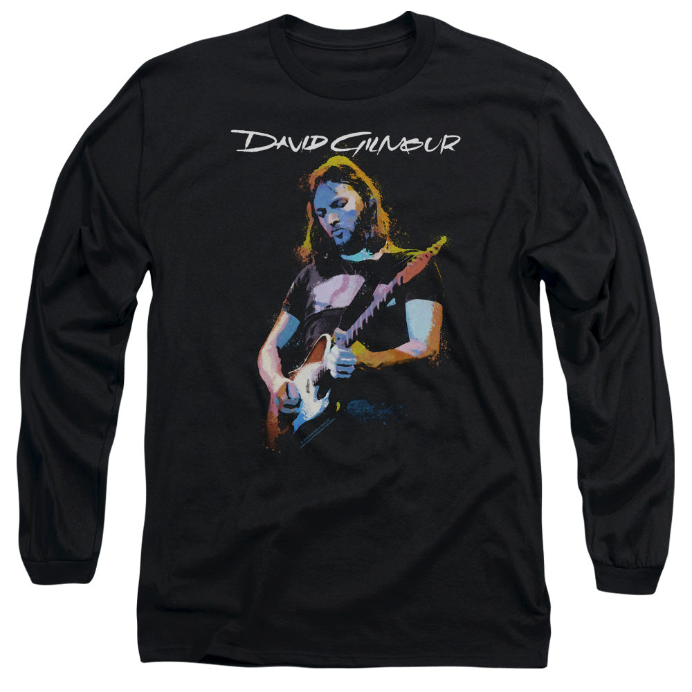 David Gilmour Guitar Gilmour Mens Long Sleeve Shirt Black Officially Licensed