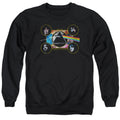 Pink Floyd Dark Side Heads Mens Crewneck Sweatshirt Black