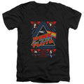 Pink Floyd Dark Side Mens Slim Fit V-Neck T Shirt Black