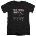 Pink Floyd Pink Four Mens Slim Fit V-Neck T Shirt Black