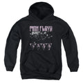 Pink Floyd Pink Four Kids Youth Hoodie Black