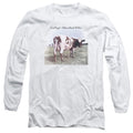 Pink Floyd Atom Heart Mother Mens Long Sleeve Shirt White