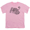Pink Floyd Pink Logo Kids Youth T Shirt Pink