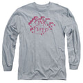 Roger Waters Wall Logo Mens Long Sleeve Shirt Athletic Heather Officially Licensed