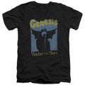 Genesis Watcher Of The Skies Design 2 Mens Slim Fit V-Neck T Shirt Black