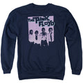 Pink Floyd Paint Box Mens Crewneck Sweatshirt Navy Blue