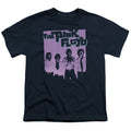Pink Floyd Paint Box Kids Youth T Shirt Navy Blue