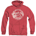 Pink Floyd Just A Cigar Heather Mens Hoodie Red