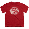 Pink Floyd Just A Cigar Kids Youth T Shirt Red