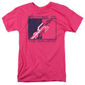Pink Floyd Welcome To The Machine 2 Mens Hoodie Hot Pink