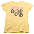 Pink Floyd One Of These Days Womens T Shirt Yellow