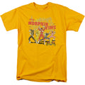 Power Rangers Morphin Time Mens T Shirt Gold Officially Licensed