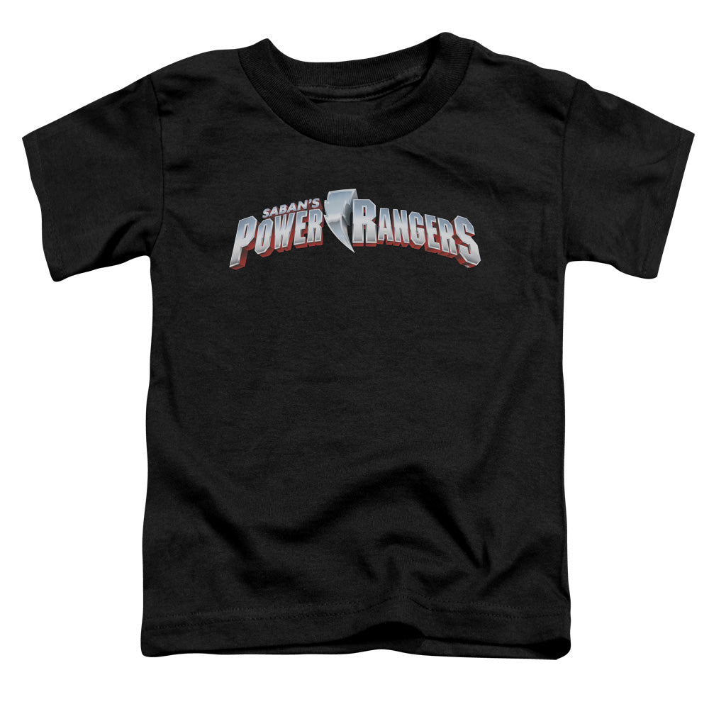 Power Rangers New Logo Toddler Kids Youth T Shirt Black Officially Licensed
