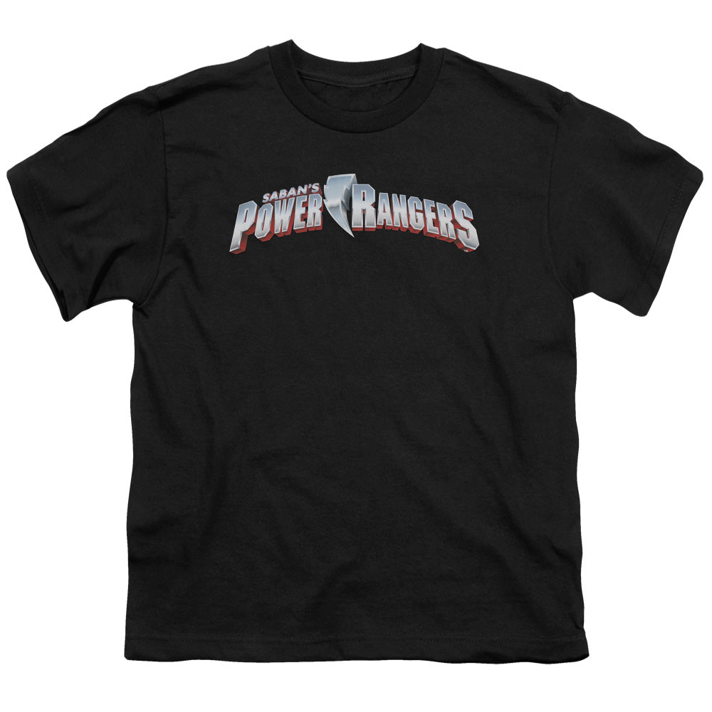 Power Rangers New Logo Kids Youth T Shirt Black Officially Licensed