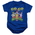 Power Rangers Go Go Infant Baby Snapsuit Royal Blue Officially Licensed