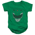 Power Rangers Green Ranger Infant Baby Snapsuit Kelly Green Officially Licensed