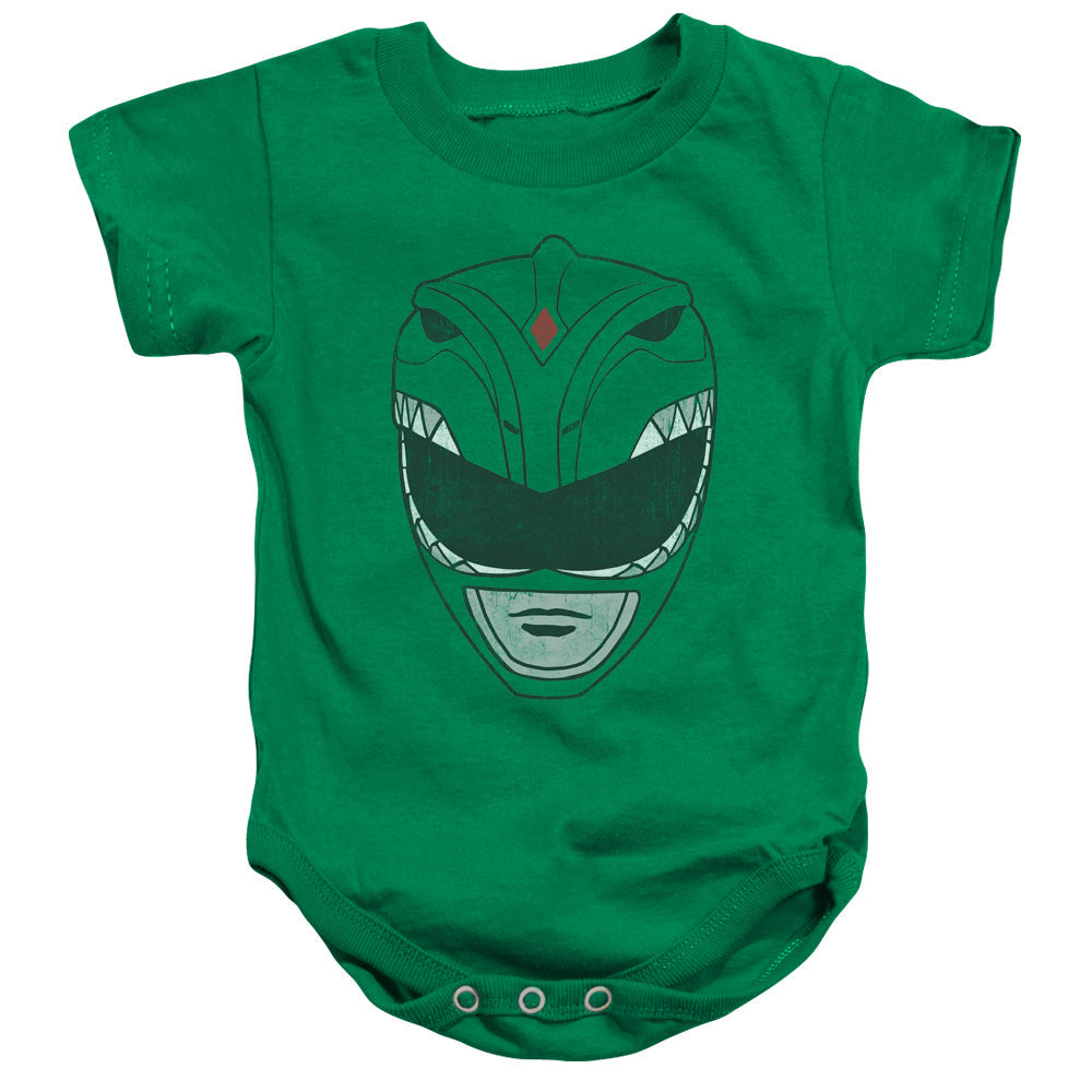 Power Rangers Green Ranger Infant Baby Snapsuit Kelly Green Officially Licensed