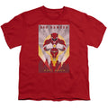Power Rangers Red Deco Kids Youth T Shirt Red Officially Licensed