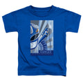 Power Rangers Blue Ranger Deco Toddler Kids Youth T Shirt Royal Blue Officially Licensed