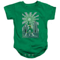 Power Rangers Green Ranger Deco Infant Baby Snapsuit Kelly Green Officially Licensed