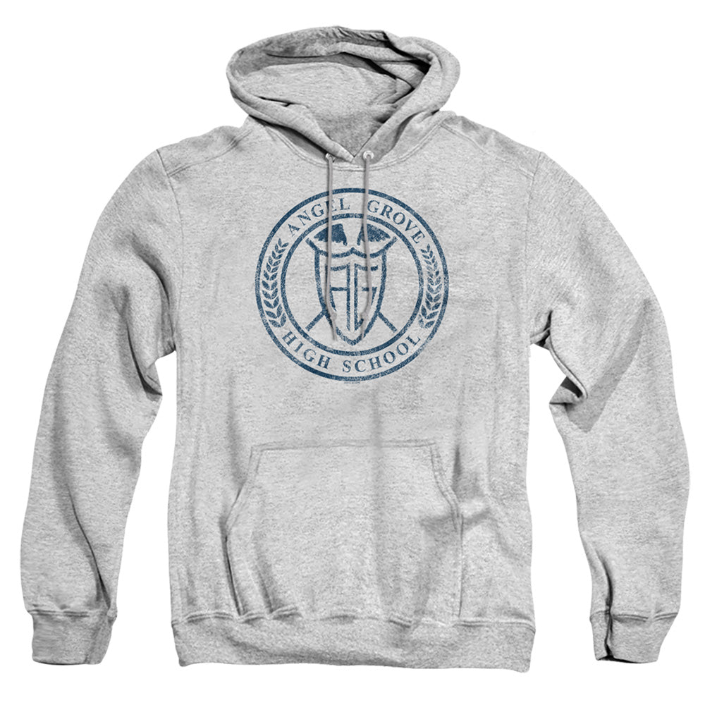 Power Rangers Angel Grove Hs Mens Hoodie Athletic Heather Officially Licensed