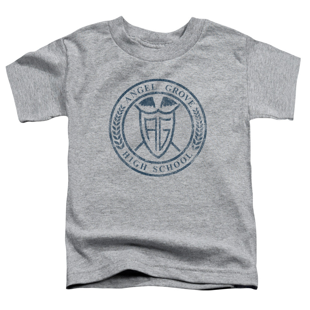 Power Rangers Angel Grove Hs Toddler Kids Youth T Shirt Athletic Heather Officially Licensed