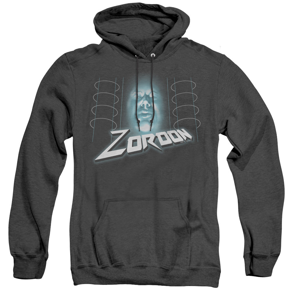 Power Rangers Zordon Heather Mens Hoodie Black Officially Licensed