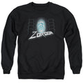 Power Rangers Zordon Mens Crewneck Sweatshirt Black Officially Licensed