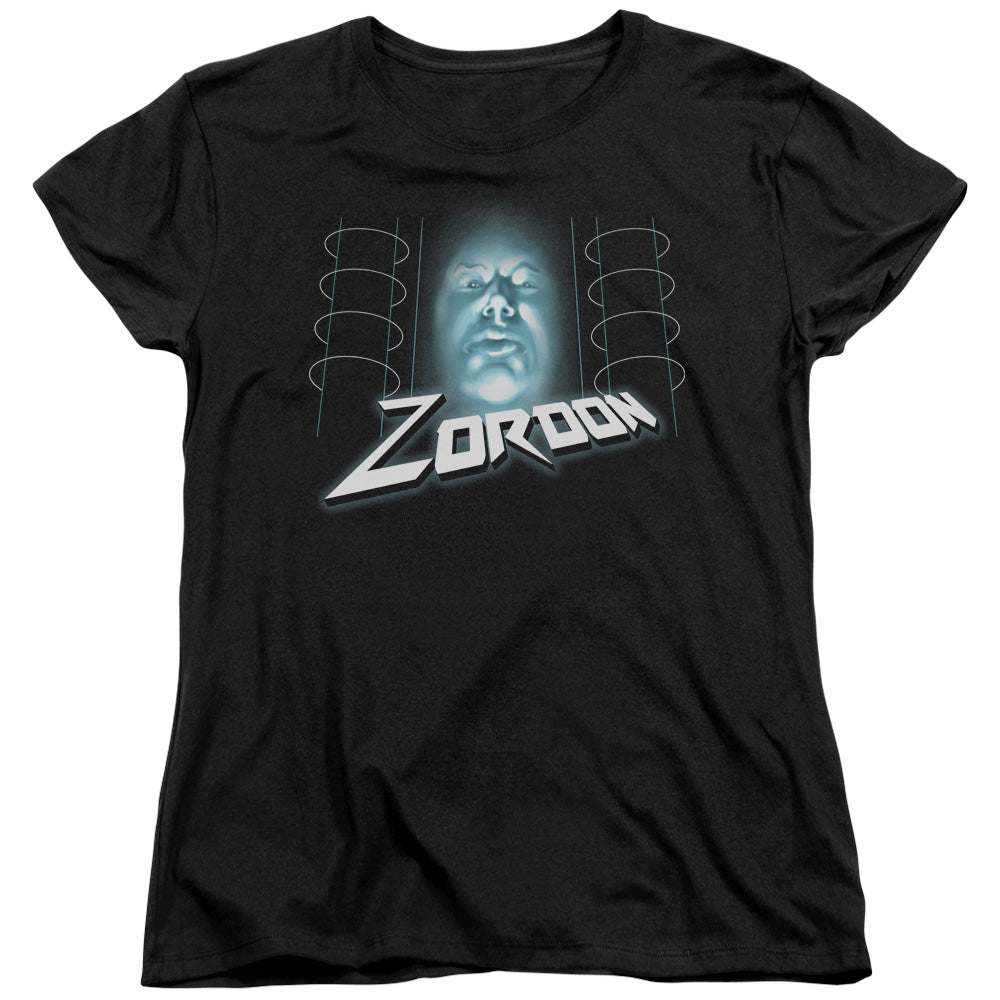 Power Rangers Zordon Womens T Shirt Black Officially Licensed