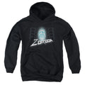 Power Rangers Zordon Kids Youth Hoodie Black Officially Licensed