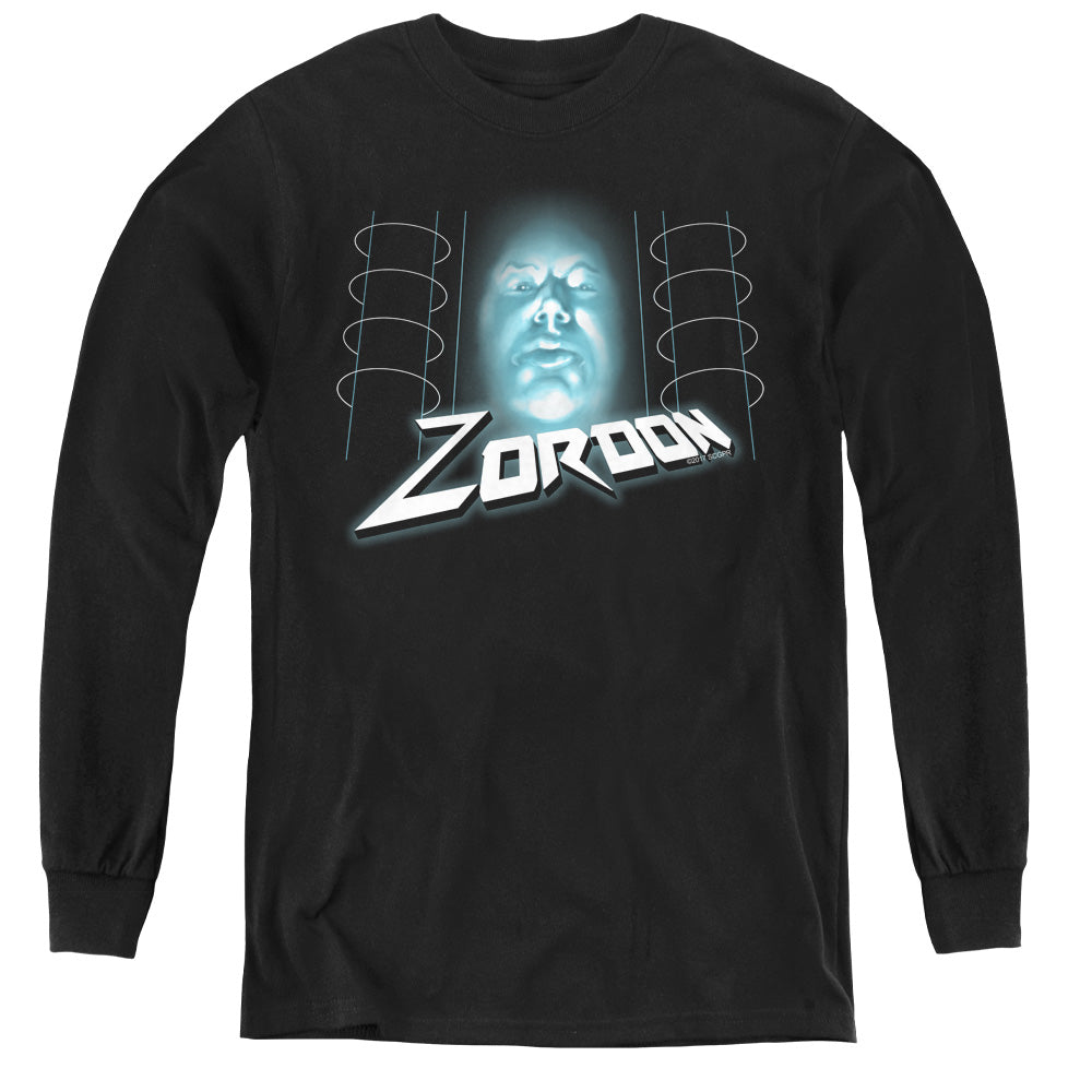 Power Rangers Zordon Long Sleeve Kids Youth T Shirt Black Officially Licensed