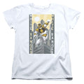 Power Rangers White Ranger Duo Womens T Shirt White Officially Licensed