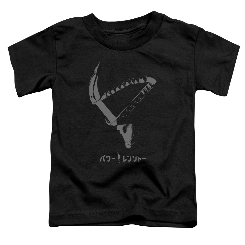 Power Rangers Helmet Toddler Kids Youth T Shirt Black Officially Licensed