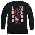 Power Rangers Zedd Deco Mens Long Sleeve Shirt Black Officially Licensed