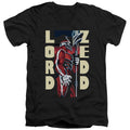 Power Rangers Zedd Deco Mens Slim Fit V-Neck T Shirt Black Officially Licensed