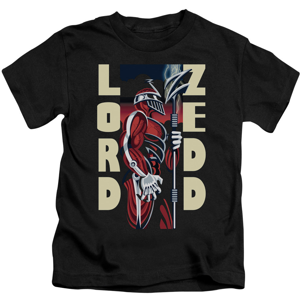 Power Rangers Zedd Deco Juvenile Kids Youth T Shirt Black Officially Licensed
