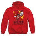 Power Rangers Go Red Mens Hoodie Red Officially Licensed