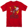 Power Rangers Go Red Mens T Shirt Red Officially Licensed